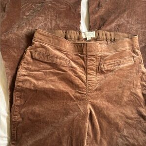 Pilcro Brown Corduroy Trousers